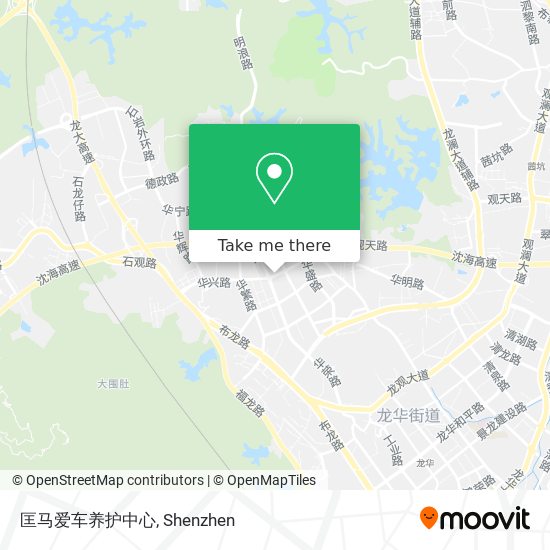 匡马爱车养护中心 map