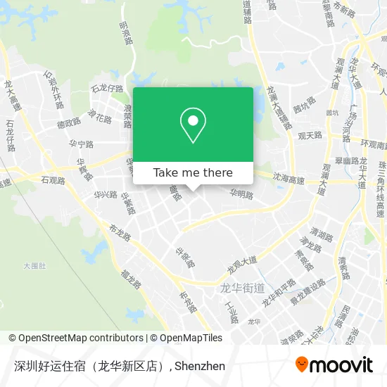 深圳好运住宿（龙华新区店） map
