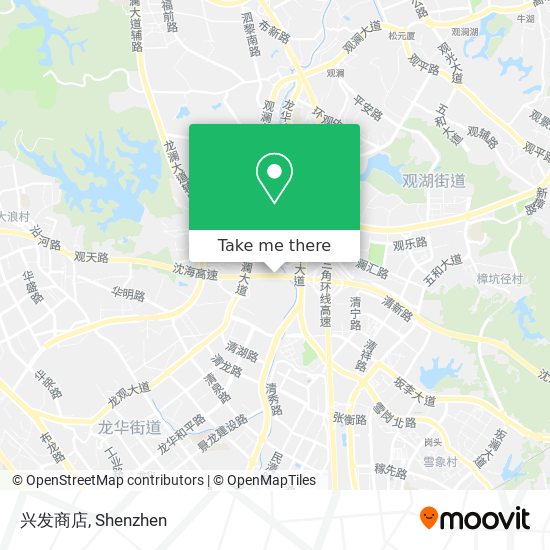 兴发商店 map