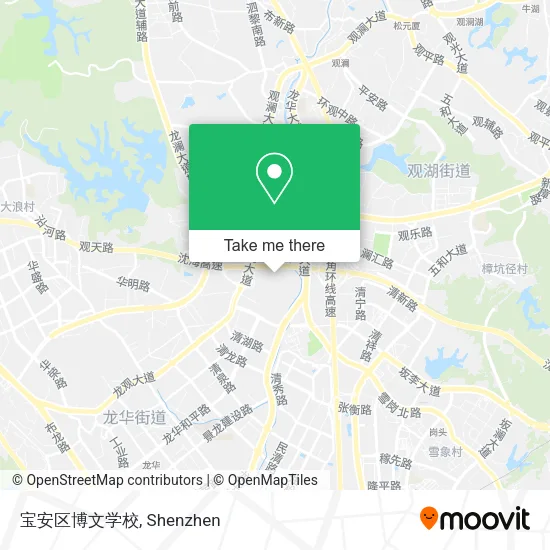 宝安区博文学校 map