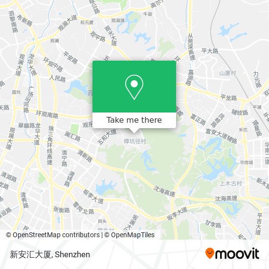 新安汇大厦 map