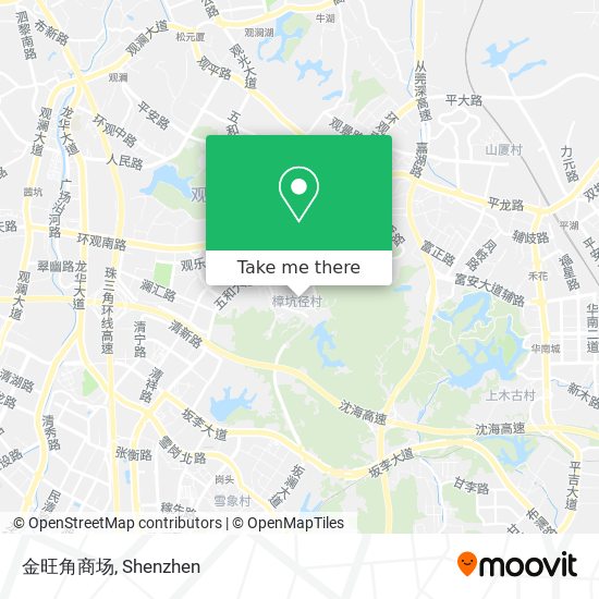 金旺角商场 map