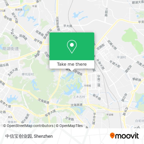 中信宝创业园 map