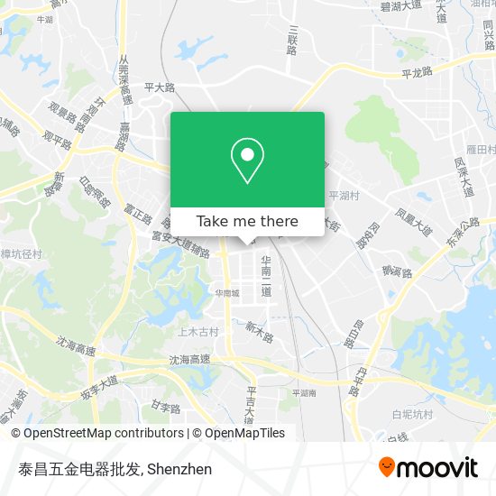 泰昌五金电器批发 map