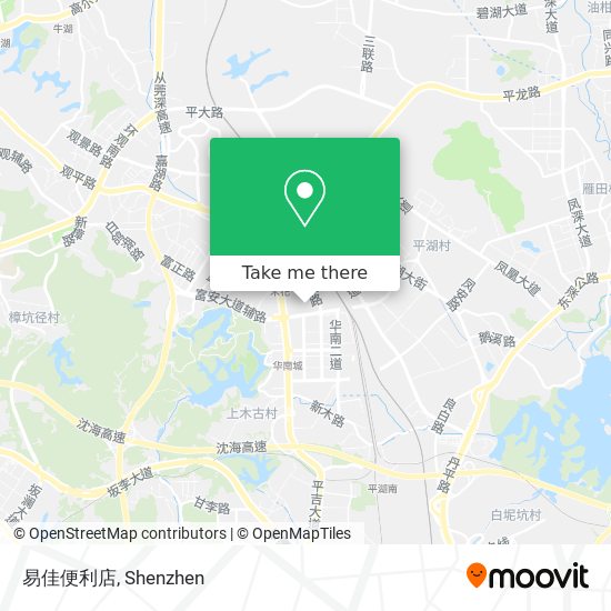 易佳便利店 map