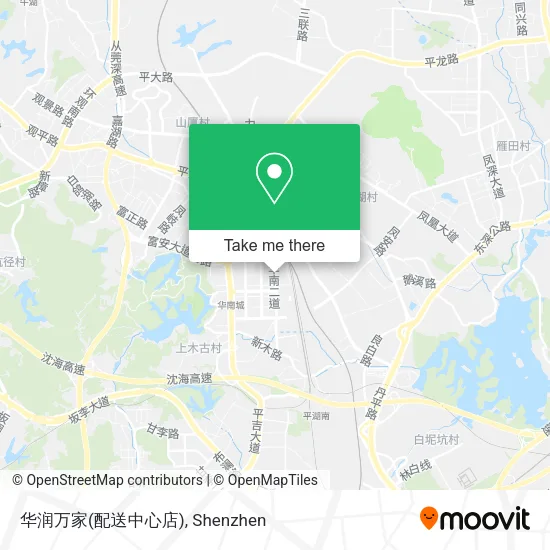 华润万家(配送中心店) map