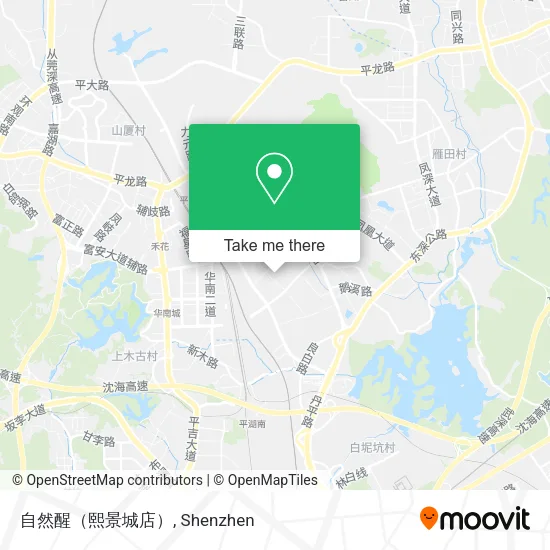 自然醒（熙景城店） map