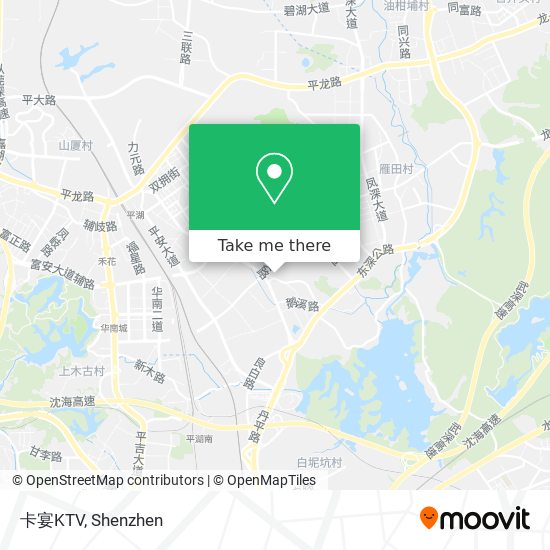 卡宴KTV map