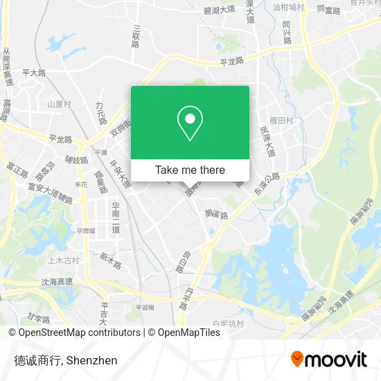 德诚商行 map