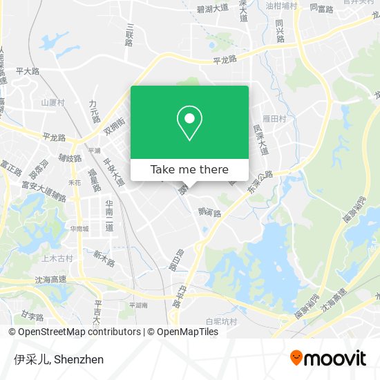 伊采儿 map