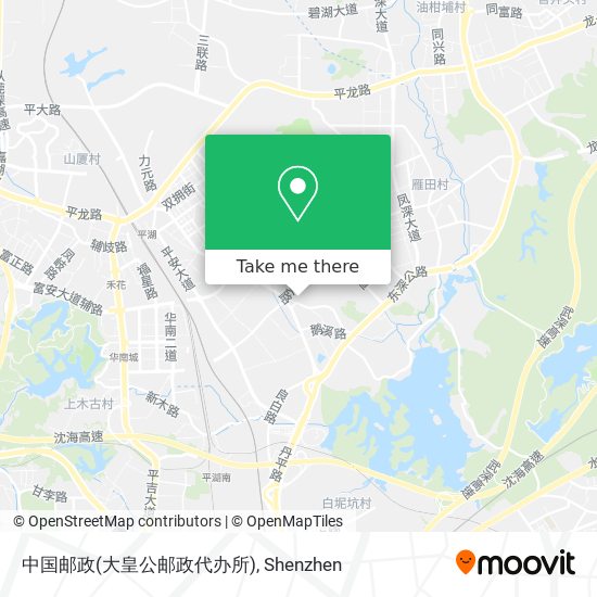 中国邮政(大皇公邮政代办所) map