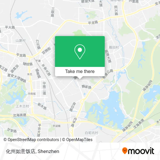 化州如意饭店 map