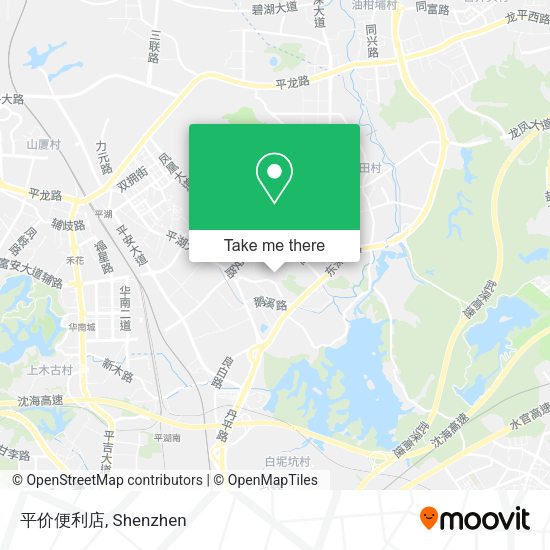 平价便利店 map