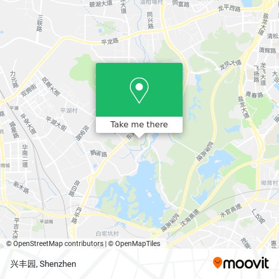 兴丰园 map