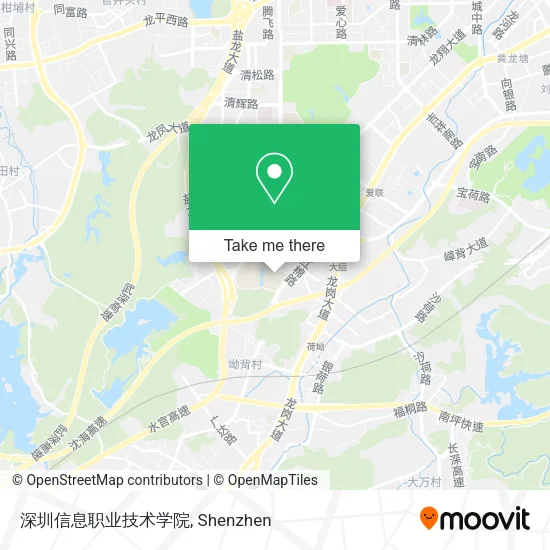 深圳信息职业技术学院 map