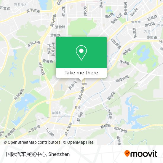 国际汽车展览中心 map
