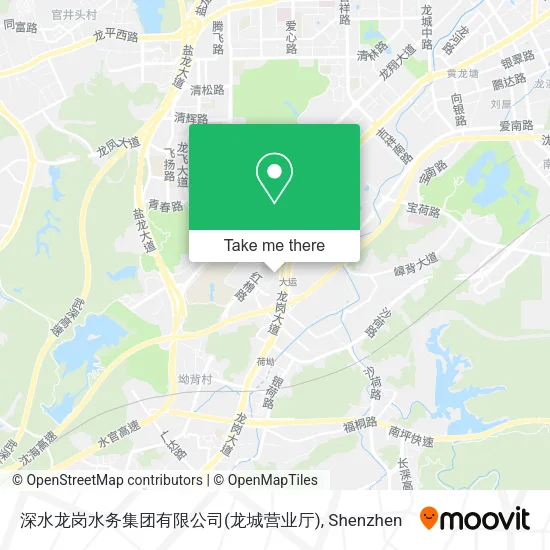 深水龙岗水务集团有限公司(龙城营业厅) map