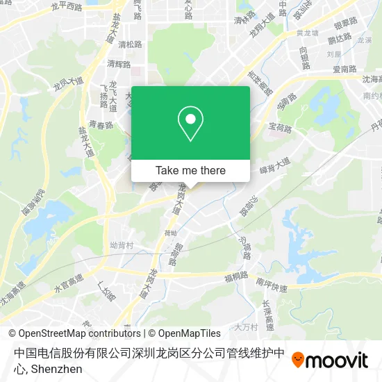 中国电信股份有限公司深圳龙岗区分公司管线维护中心 map
