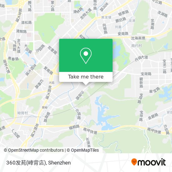 360发苑(嶂背店) map