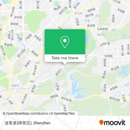 波客派(嶂背店) map