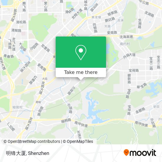 明锋大厦 map