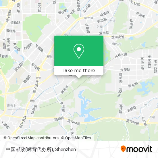 中国邮政(嶂背代办所) map