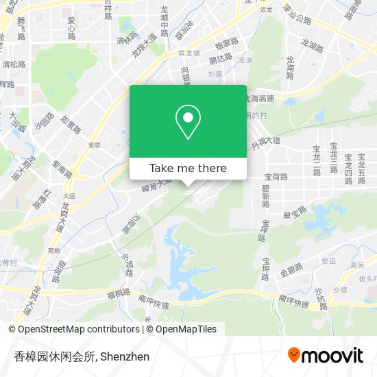 香樟园休闲会所 map