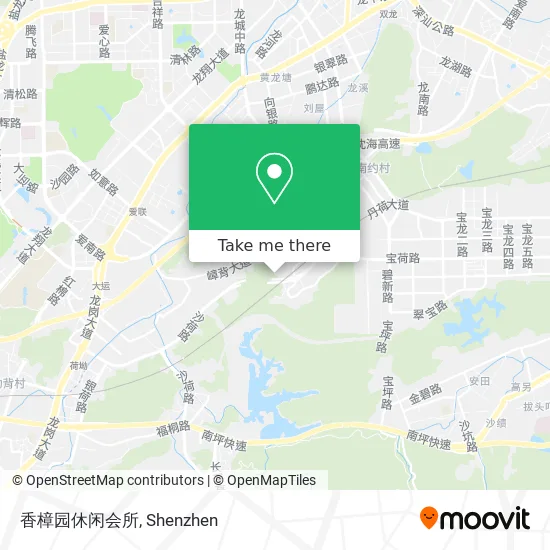 香樟园休闲会所 map