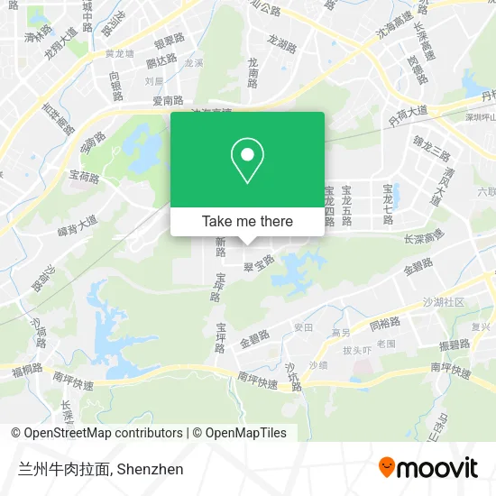 兰州牛肉拉面 map