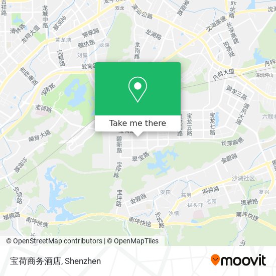 宝荷商务酒店 map