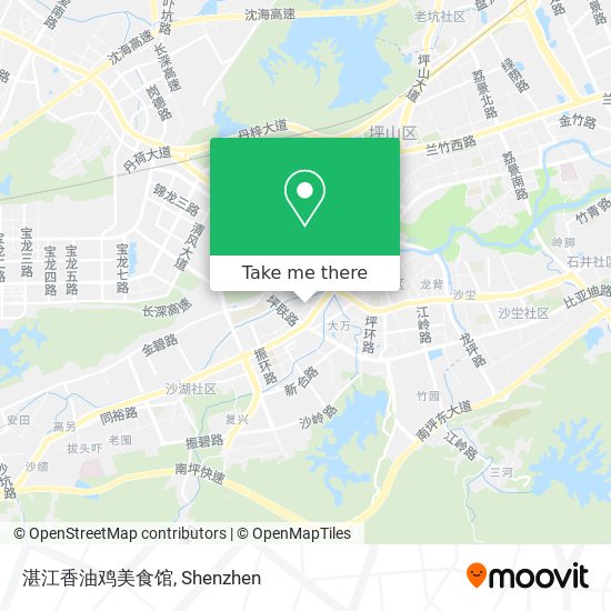 湛江香油鸡美食馆 map