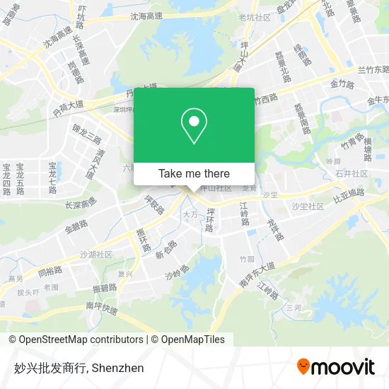 妙兴批发商行 map