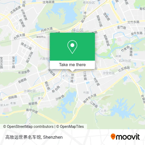 高致远世界名车馆 map