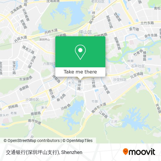 交通银行(深圳坪山支行) map