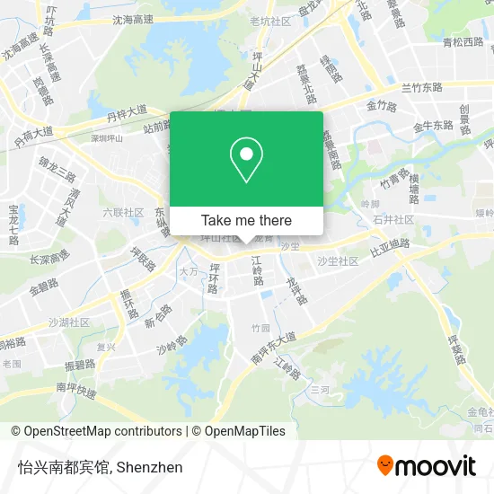 怡兴南都宾馆 map