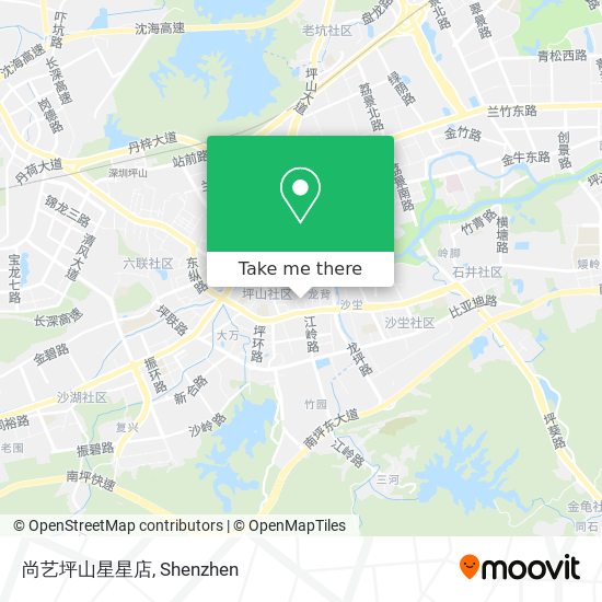 尚艺坪山星星店 map