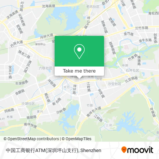 中国工商银行ATM(深圳坪山支行) map