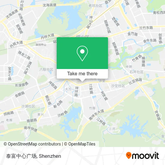 泰富中心广场 map