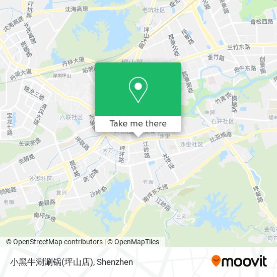 小黑牛涮涮锅(坪山店) map