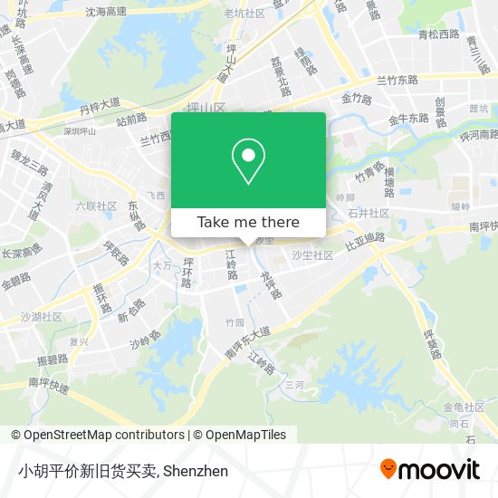 小胡平价新旧货买卖 map