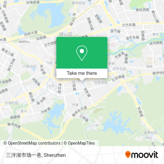 三洋湖市场一巷 map