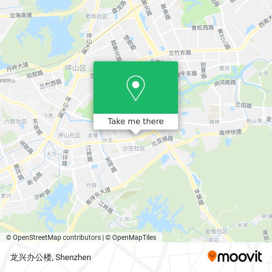 龙兴办公楼 map