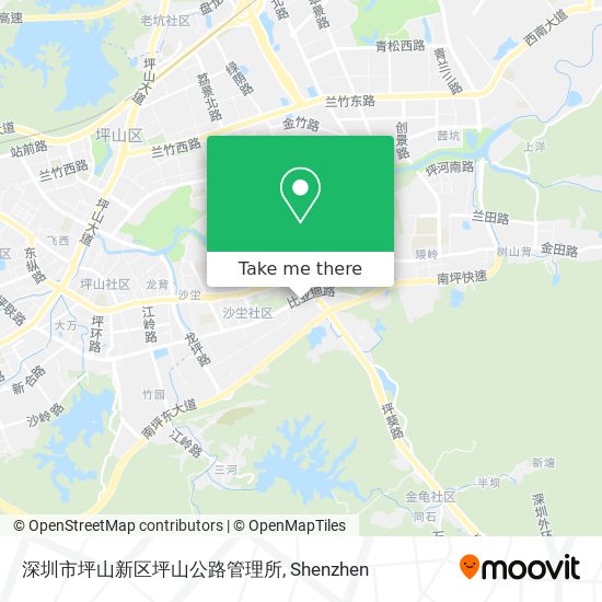 深圳市坪山新区坪山公路管理所 map