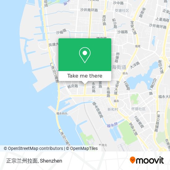 正宗兰州拉面 map