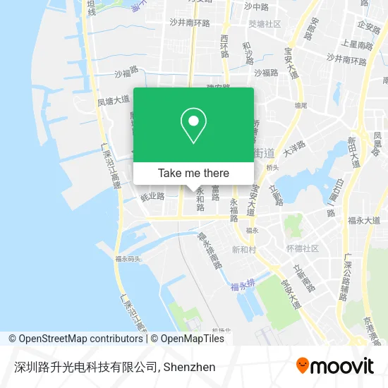深圳路升光电科技有限公司 map