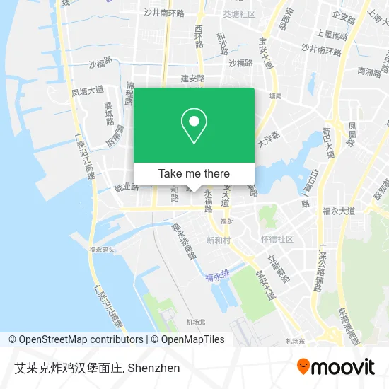 艾莱克炸鸡汉堡面庄 map