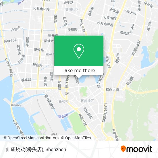 仙庙烧鸡(桥头店) map