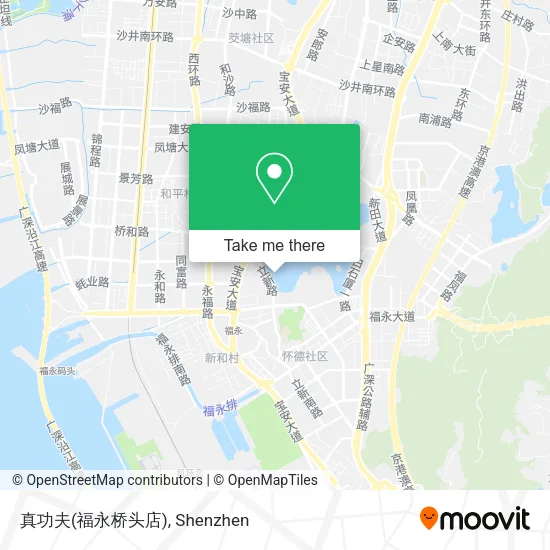 真功夫(福永桥头店) map