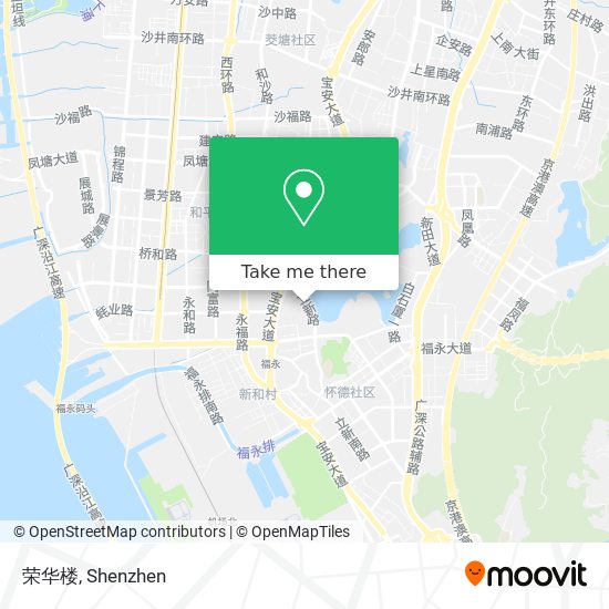 荣华楼 map