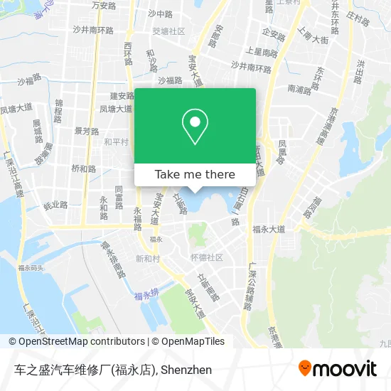 车之盛汽车维修厂(福永店) map